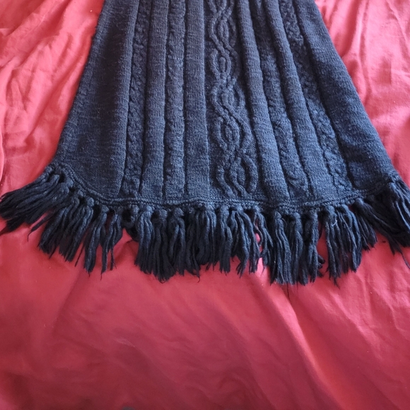 Double D Ranch Black Cable Knit Midi Dress - Picture 4 of 4